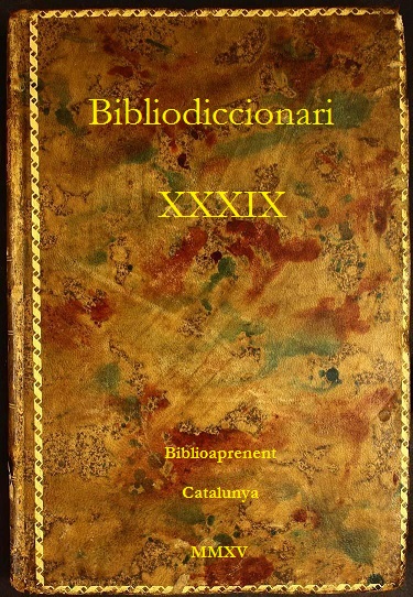 bibliodiccionari XXXIX